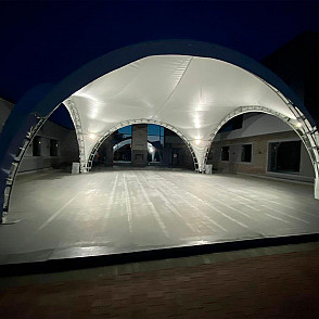 Арочный шатер Дюна 6х6м