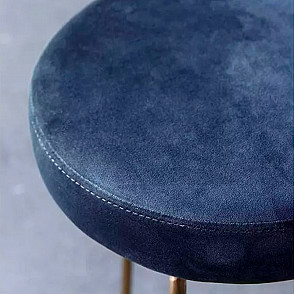 Барный стул Morbido Blue