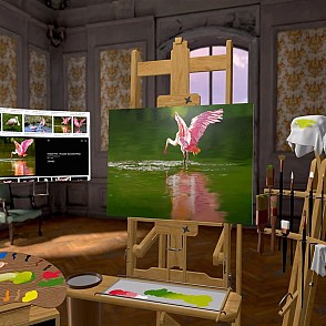 Картина масляными красками VR
