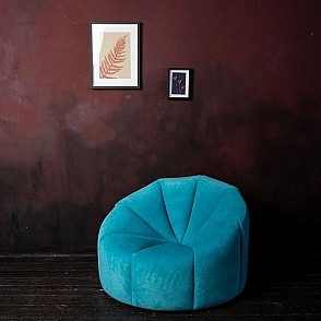 Кресло Velvet Aquamarine Pouf