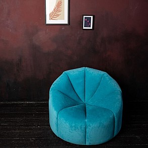 Кресло Velvet Aquamarine Pouf