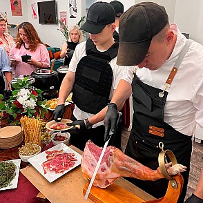 Кулинарная станция Гаспачо с хамоном