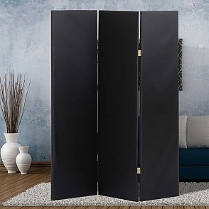 Ширма «Оксфорд» черная 150х160 см