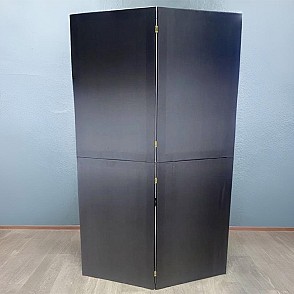 Ширма «Оксфорд» черная 150х160 см