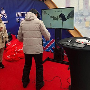 Симулятор горных лыж VR