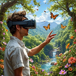 VR Медитация: прогулки на природе